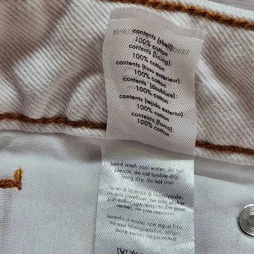 We Wore What White Jeans Size 26 NWT Distressed White Denim