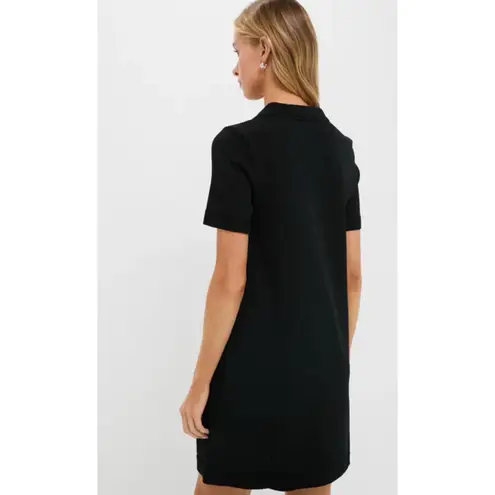 POMANDER PLACE | Tuckernuck Black The Riley Short Sleeve Polo Dress Sz. Medium