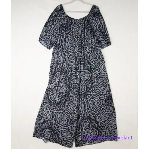 City Chic New! Bora Bora Jumpsuit - black, size 24