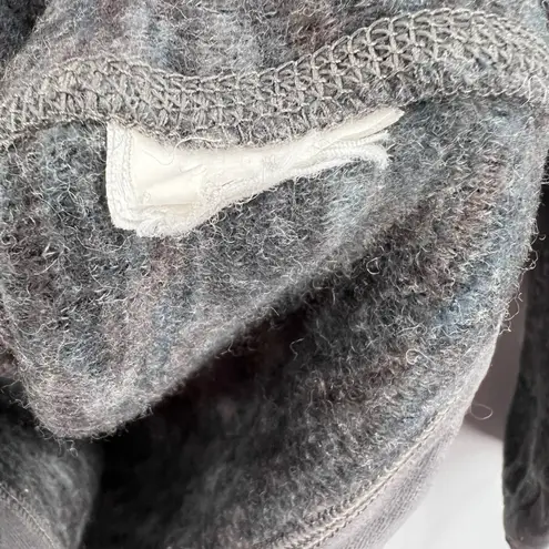 Marmot Women's Gray Shawl Collar Pullover Sweater Thumbholes Size M