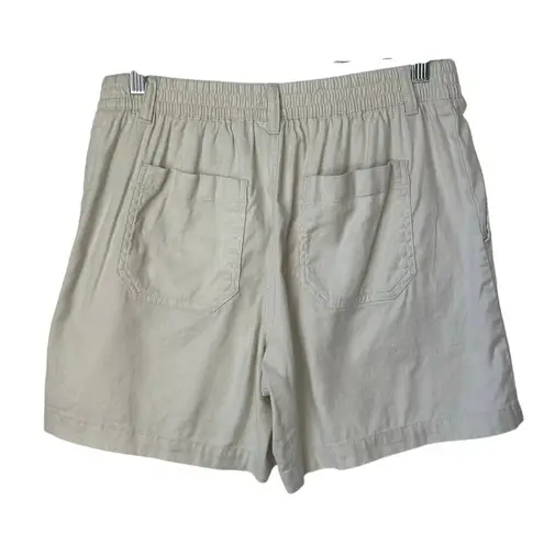 L.L. Bean Comfort Stretch Cotton Linen Shorts