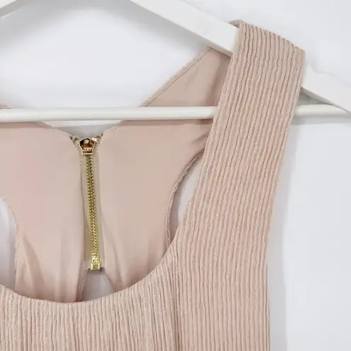 Revolve Rumer Rosa Maxi Dress Nude XL