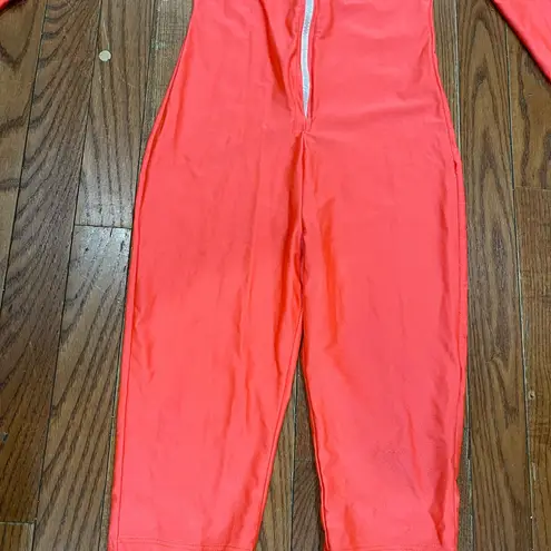 INC International Concepts Coral Jumpsuit Orange