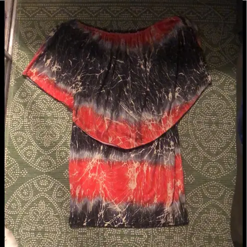 Shoreline GORGEOUS dress, off shoulder sz S