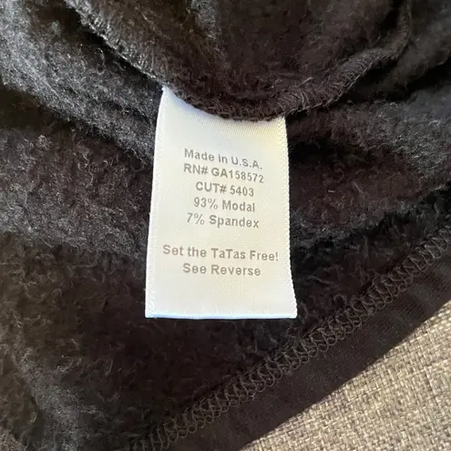 J.J. Winks Black Long Sleeve "Sweater Weather" Women's Top Size Small