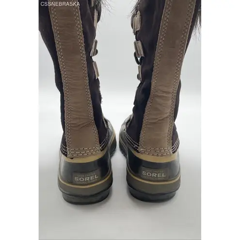 Sorel  Brown Women's Joan Of Arctic Winter Boots NL1540 248 Fur Lined Hawk Size 7 thumbnail 5