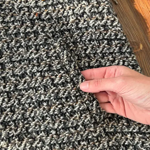 Vintage 80s Tweed Bishop Ballon Sleeve Coat Multiple Size M