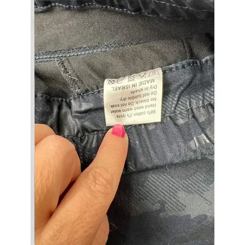 FLOG | 27 | Shely Navy Blue Camo Joggers Pants Camouflage Drawstring Luxury