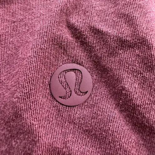 Lululemon  Burgandy Race Length Nulu Tank size 4/6