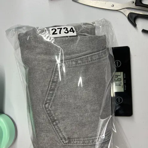 Old Navy  High Rise O.G. Straight Secret Slim Pockets Jeans Womens 2 Gray Denim - Image 15