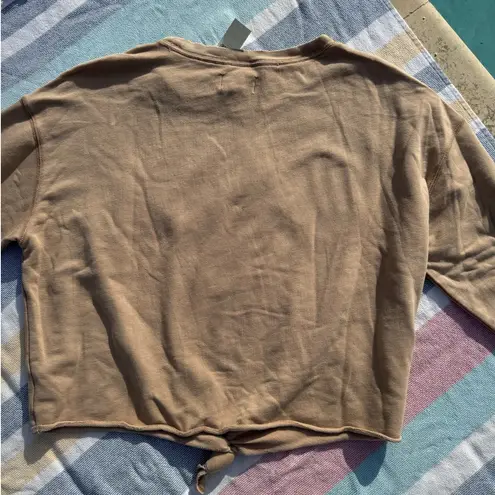 Aerie Soft Knotted Front Top - Size M - Versatile Style