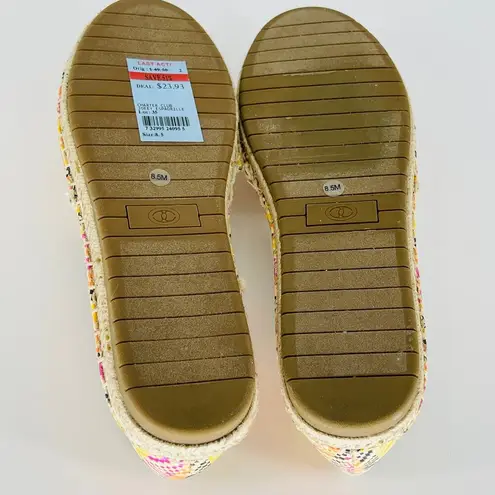 Charter Club Joeey Espadrille Flats Slip Ons - Women's US Size 8.5 - NO BOX- NWT