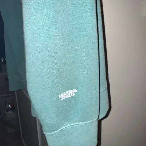 Barstool Sports Green Smiley Face Sweatshirt Hoodie