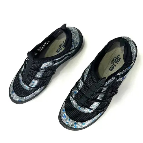 Jambu JBU by Women's Slip-On Shoes Brandi Multi Blue Floral Size 9.5 Casual