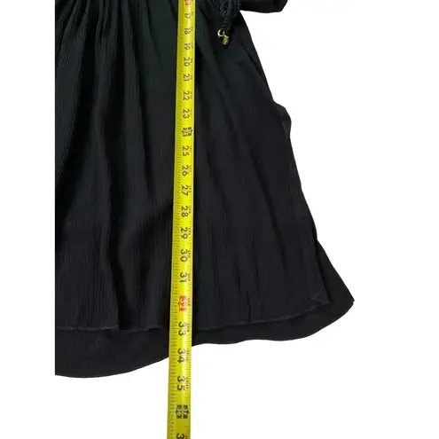 Lauren by Ralph Lauren Black Mini Cover Up Swimwear Women Size Small | 56