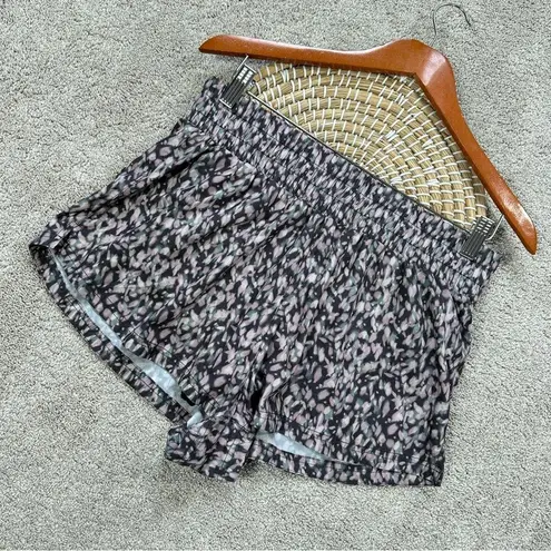 Varley Women’s Kallin Running Shorts Built in Brief In Dark Motion Petal Size M