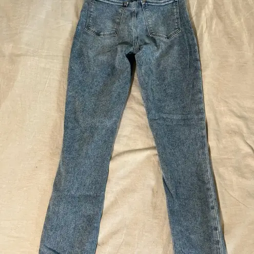 Abercrombie & Fitch  Curve Love The Super Skinny Ankle High Rise Md Wash Jeans