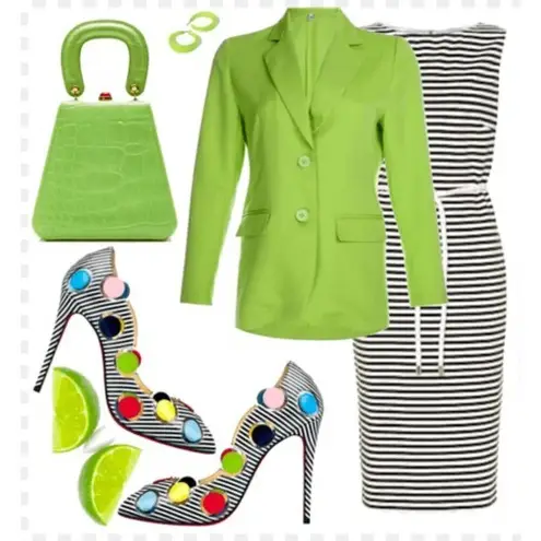 STAUD ππ Kenny Bag Pistachio Crocodile Embossed