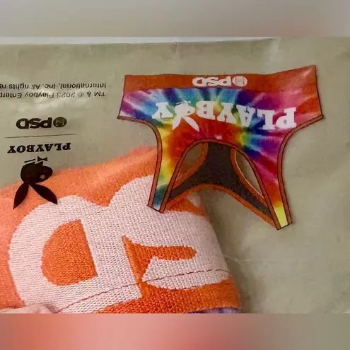 NWT PSD PlayBoy Sports Bra Medium Orange