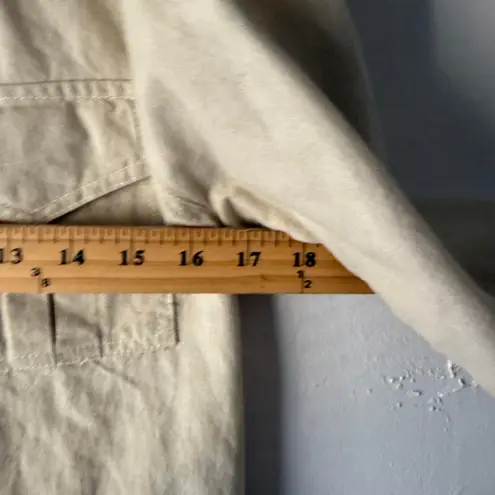 Klondike Outfitters B.you Khaki Utility Jacket S 4