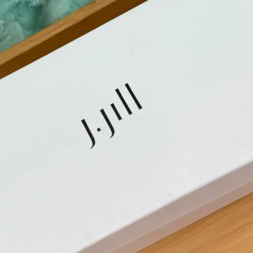 NEW J. Jill Black Slip On Mules Flats Size 10 Pointed Toes Lace Office Preppy