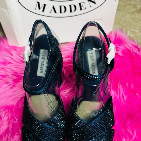 Steve Madden Party Time Blue High Hell 8 1/2