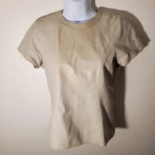 Alexander Wang T  100% Lamb skin blouse - Image 1