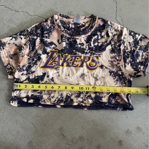 Nba LA Lakers / Tie-Dye Crop Top / size small