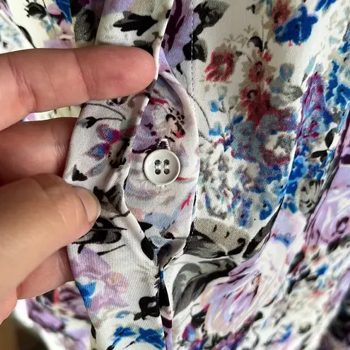 T Tahari  Floral Blouse