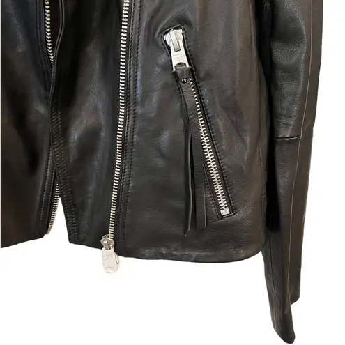 ALLSAINTS NEW! Dalby Leather Biker Jacket (US/8, UK/12)