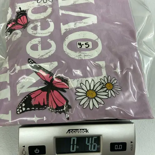 EUC Organic Generation women’s light purple loose relaxed short sleeve tshirt XL