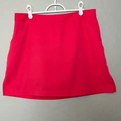 Coral Bay golf petite bright pink skort size 12P