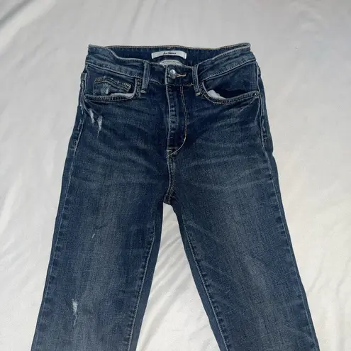 Sam Edelman Sz 26  Women's Stiletto High Rise Crop Boot Jeans