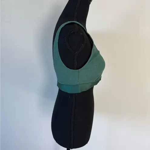 PINK - Victoria's Secret Victoria Secret Pink Loungin Cotton Scoop Bralette Large Green New With Tags