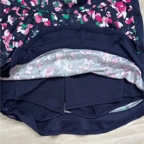 PGA Tour Perry Ellis Peacoat Skort - Women's Size S - Multicolor Floral Stretch