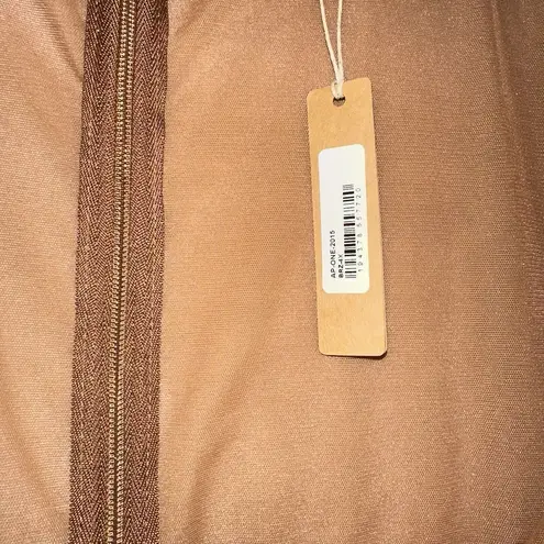 SKIMS Womens Brown Tan NEW Ultrafine Sheer Mesh Catsuit in Bronze Summer Sz 4X