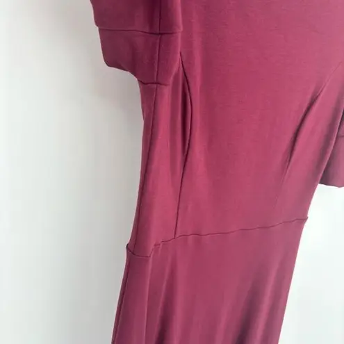 Boden USA Boden Alexis Jersey Dress Size 8 Burgundy Wine