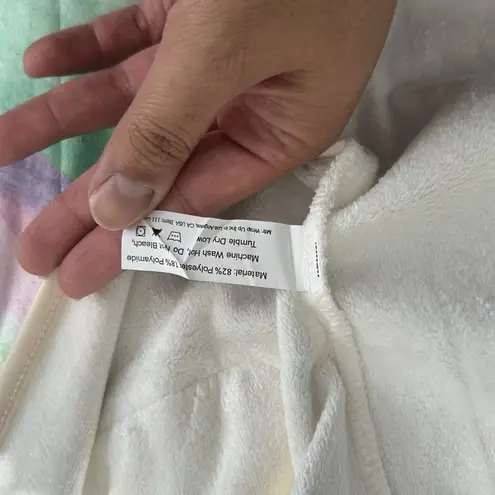 Wrap Up by VP Robe – "Aquarelle" Abstract Water Paint Floral Print Pockets Belt Size undefined