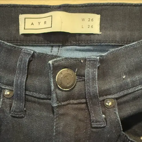 AYR The Skinny Jacs Jeans in Dark Wash size 26
