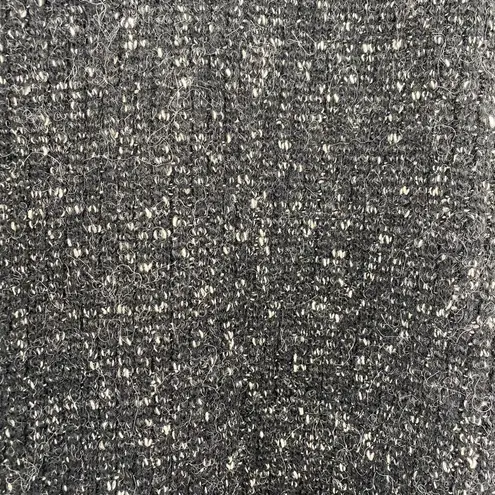 Club Monaco Chunky Knit Jacket Black Mohair Alpaca Blend Womens Small