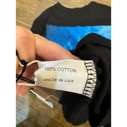 Proenza Schouler Abstract Art Graphic Pocket Tee Black Size Small Unisex