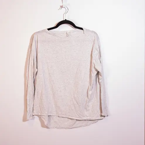 Lululemon  Back in Action Long-Sleeve Shirt Heathered Core Ultra Light Grey 8 - Image 1