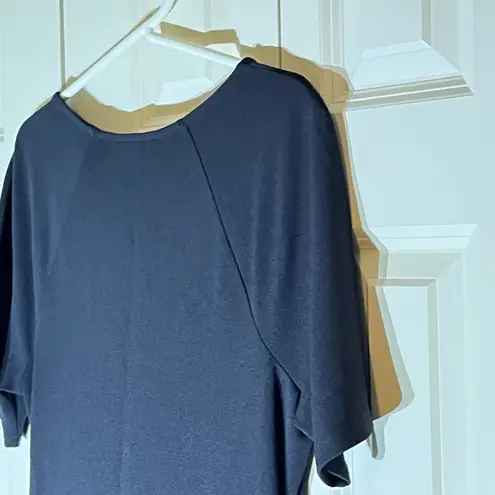 Allison Joy  Black Short Sleeve Mini Dress - Size Medium