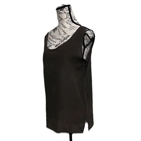 Vintage COCOON Chocolate Brown Silk Satin Blouse Normcore Forest Granola Girl L Size L