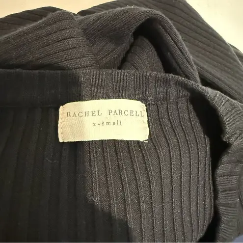 Rachel Parcell Ribbed Sweater Black Size XS
