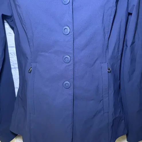 Kerrits Equestrian Competitor Coat Navy Horse Riding Jacket Stretch Small
