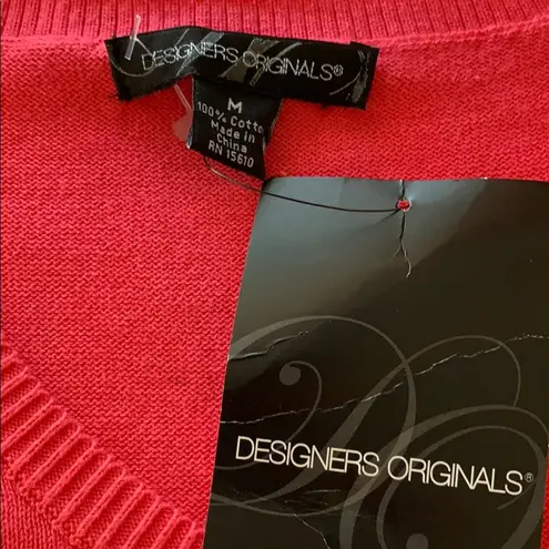 Designer Originals NWT pink sleeveless top Size Medium