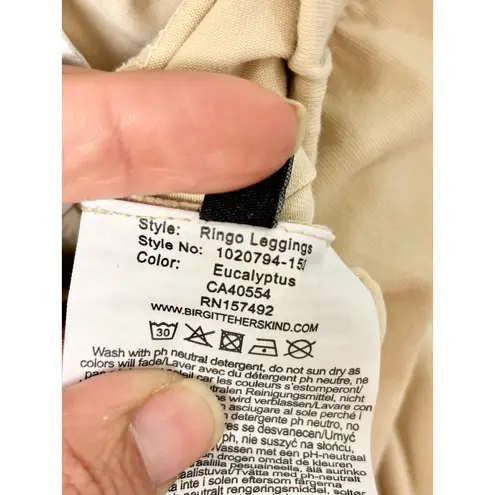 Vanessa Hong x Birgitte Herskind Ringo Leggings Eucalyptus Women's Size 34 / 2