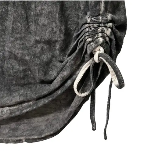 Billabong Charcoal Gray Sleeveless Dress with Macrame Back Size Small