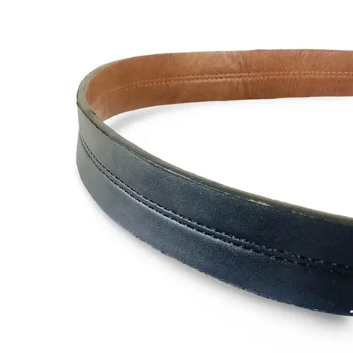 Black/ Brown Reversible Belt Black